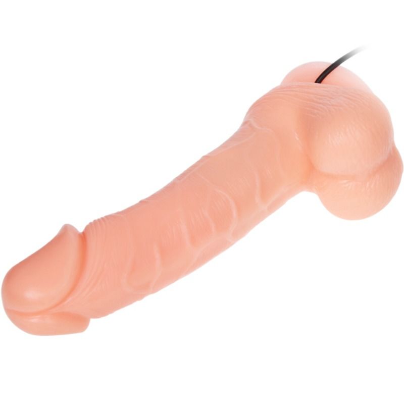 BAILE realistisk dildo med vibration och rotation 20 cm