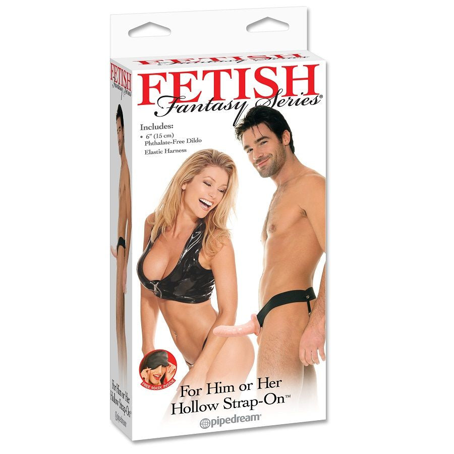 Flesh justerbar ihålig harnes 15 cm från Fetish Fantasy Series