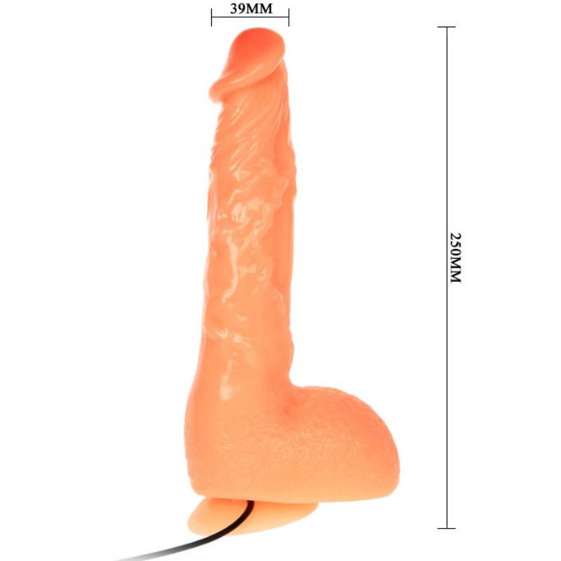 BAILE penisvibrator dildo med realistisk känsla