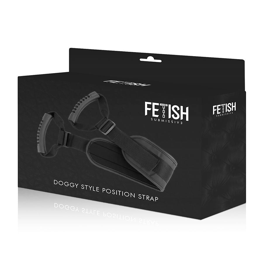 Fetish Submissive hundsele med noprene foder