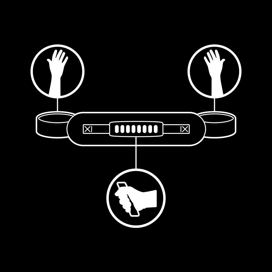 FETISH SUBMISSIVE - NOPRENE FODER HANDBOJOR MED HANDTAG