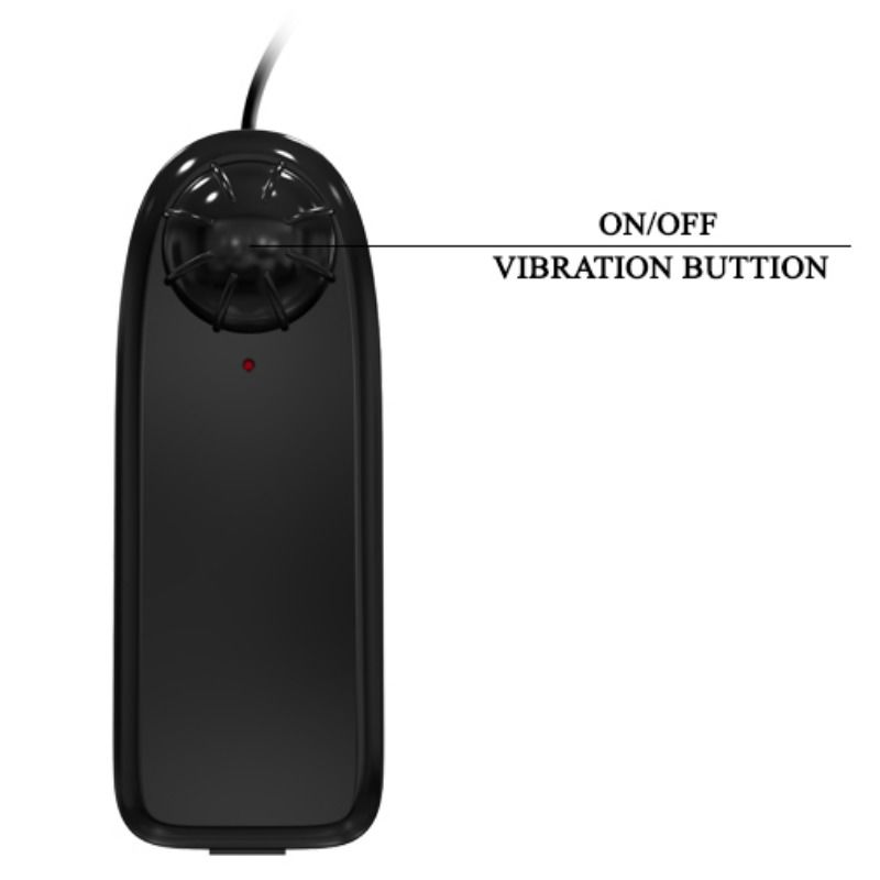 BAILE vibrerande dildo med ejakulationsfunktion