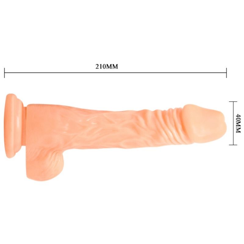 BAILE realistisk dildo med vibration