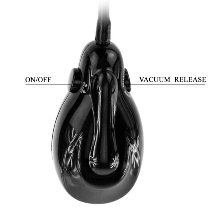 BAILE Bigger Joy uppblåsbar dildo med vibration 16 cm