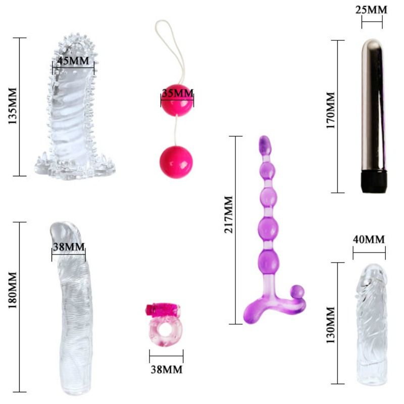 BAILE Lovers Secret Collection Fantasy Kit med sju delar
