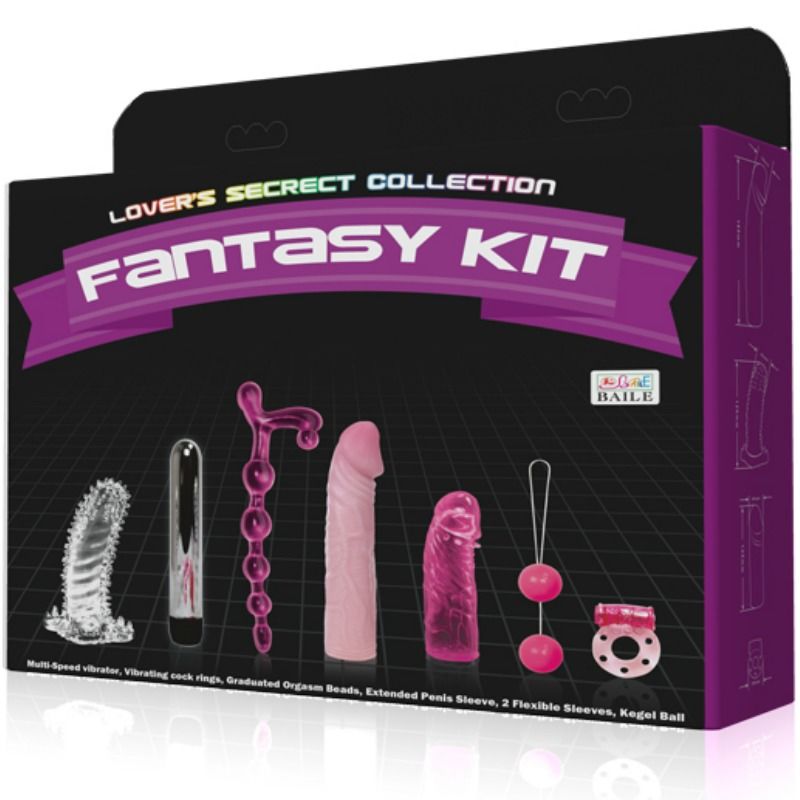 BAILE Lovers Secret Collection Fantasy Kit med sju delar