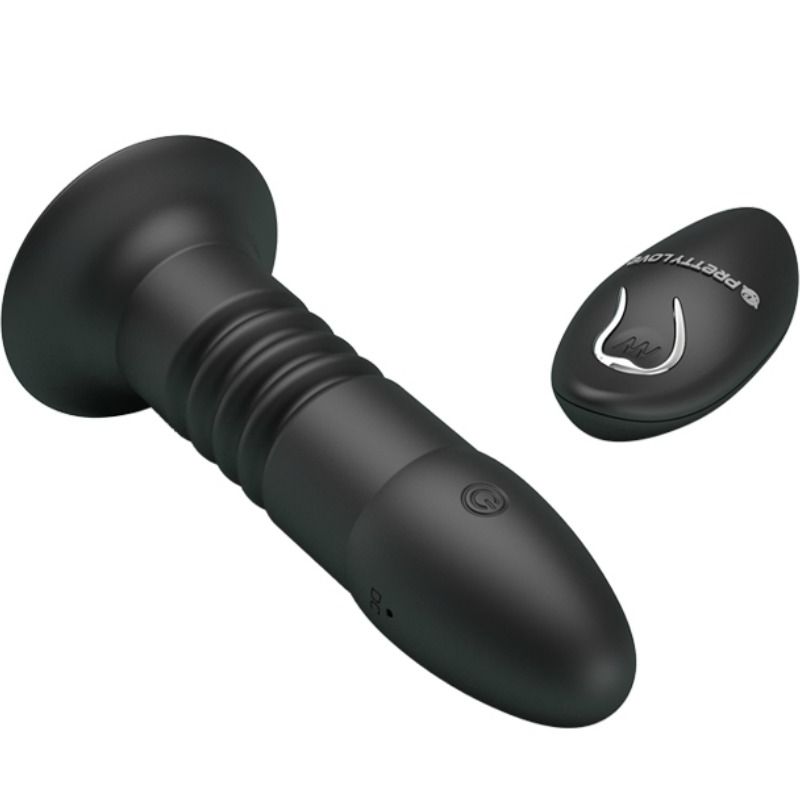 PRETTY LOVE Plug Magic Jinger med vibration och sugkopp