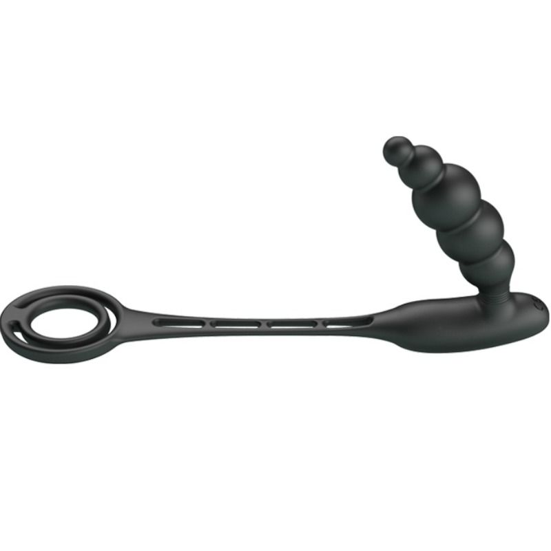 Pretty Love penisringar med vibratorplugg