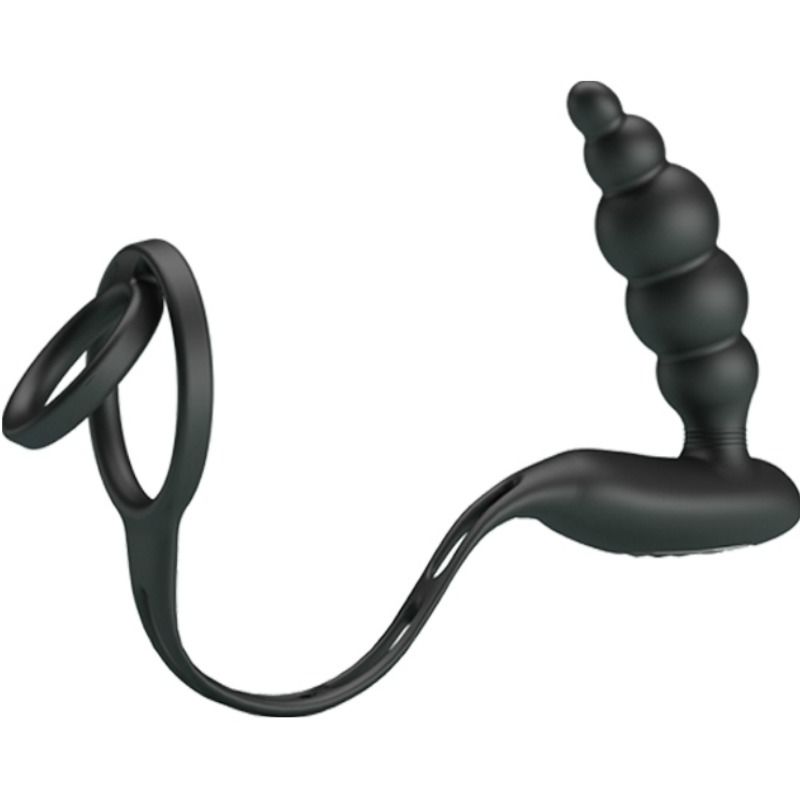 Pretty Love penisringar med vibratorplugg