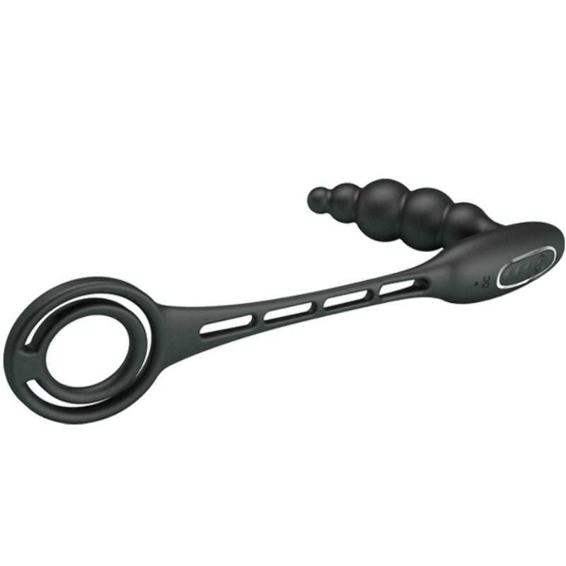 Pretty Love penisringar med vibratorplugg