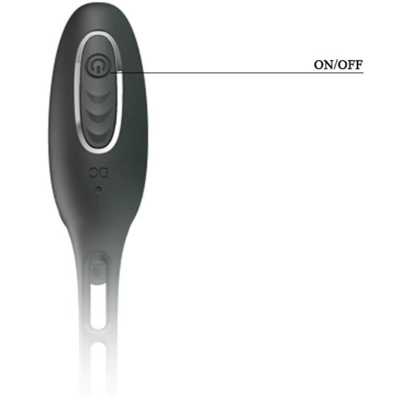 Pretty Love penisringar med vibratorplugg