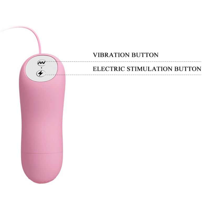 BAILE romantisk vågtång med vibration och elektroshock