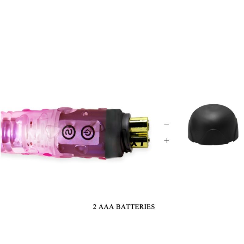 BAILE rosa vibrator för multipla orgasmer