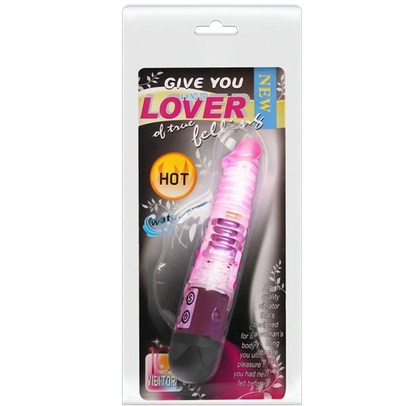 BAILE rosa vibrator för multipla orgasmer