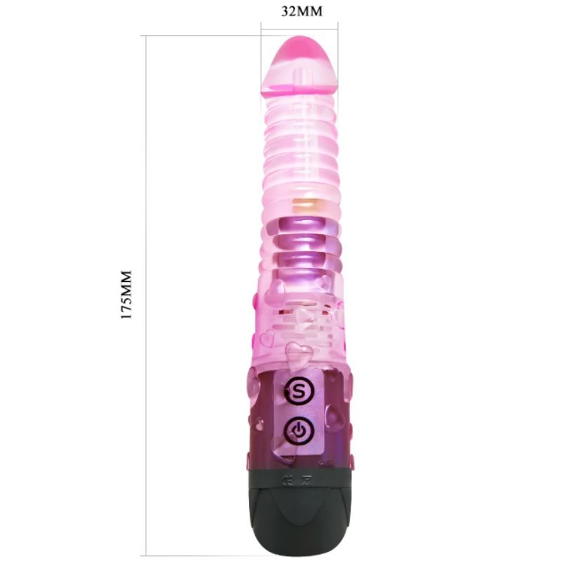BAILE rosa vibrator för multipla orgasmer