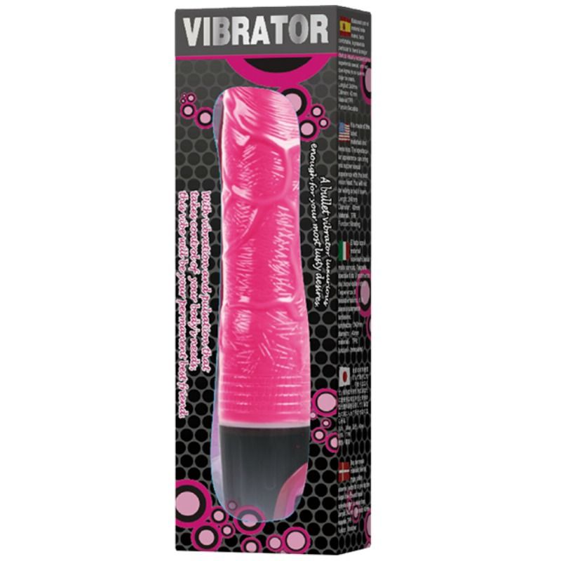 Rosa multihastighetsvibrator från BAILE