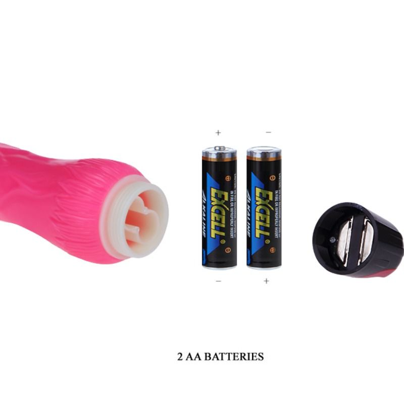 BAILE Daaply Pleasure multispeed vibrator i rosa