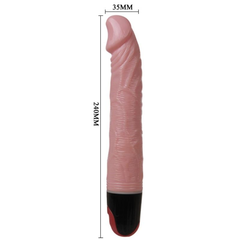 BAILE Natural Multispeed Vibrator med venös design