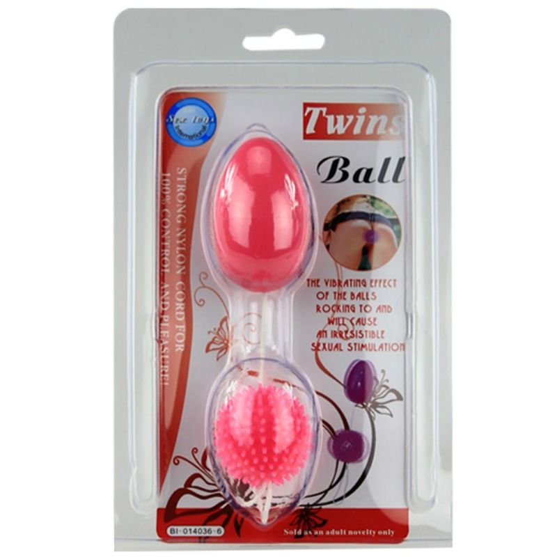BAILE Twins Balls kombinerade analbollar