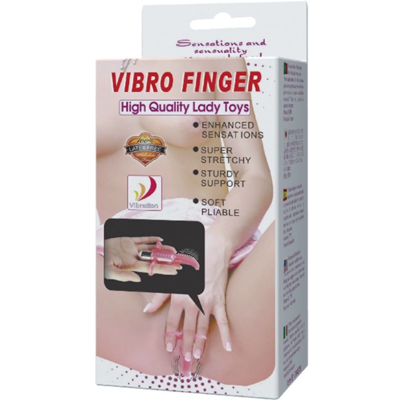 BAILE vibrerande fingerkappa för intimitet