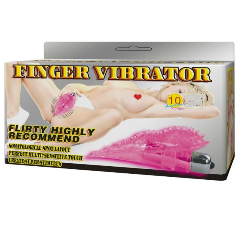 BAILE Finger Vibrator Stimulating Massager