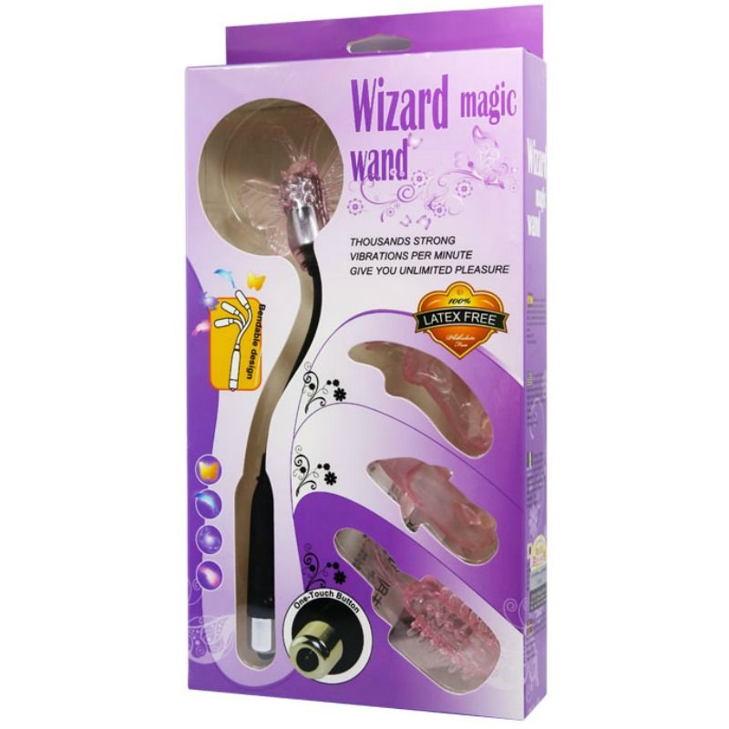 BAILE Wizard Magic Wand Stimulator med vibration