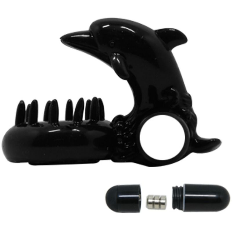 BAILE Sweet Ring Ring med klitorisstimulator delfin