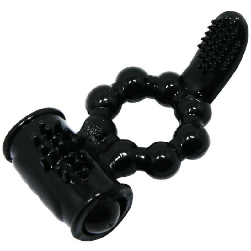 BAILE - SÖT RING MED DUBBEL STIMULATOR