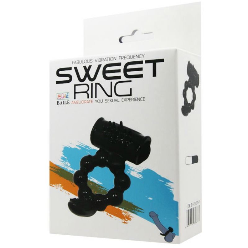 BAILE - SÖT RING MED DUBBEL STIMULATOR
