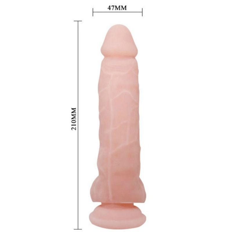 BAILE super realistisk naturlig dildo 21,5 cm
