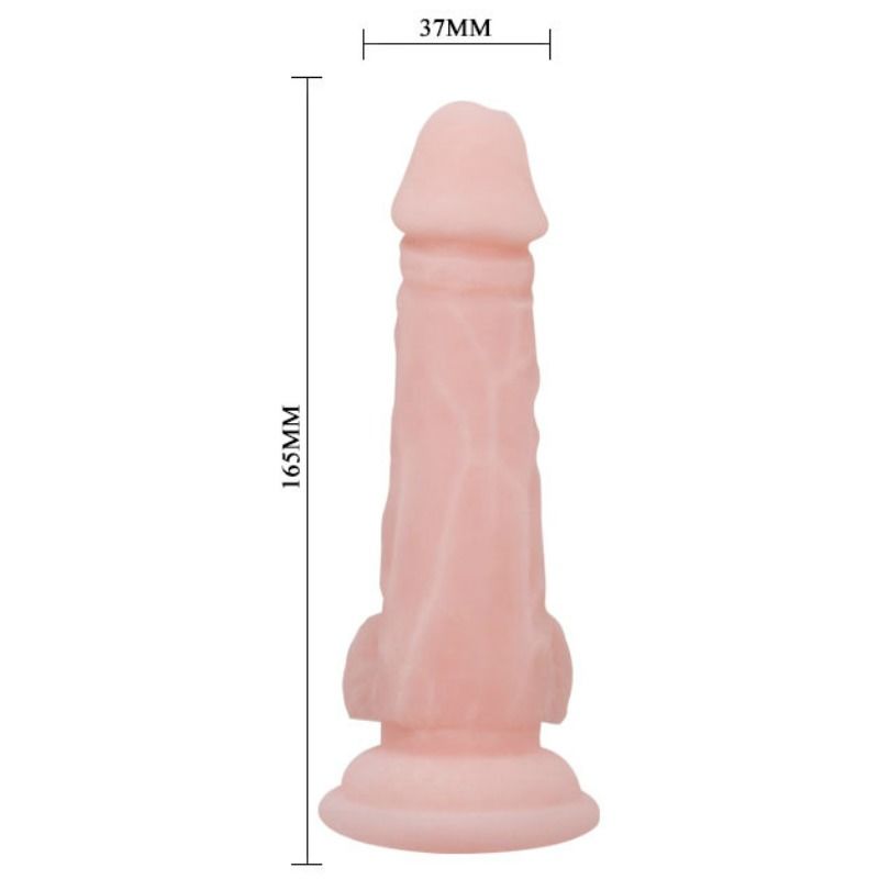 BAILE super realistisk naturlig dildo 16,5 cm
