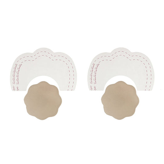 Bye Bra bröstförstärkare och nipple covers i silk för kup D/F