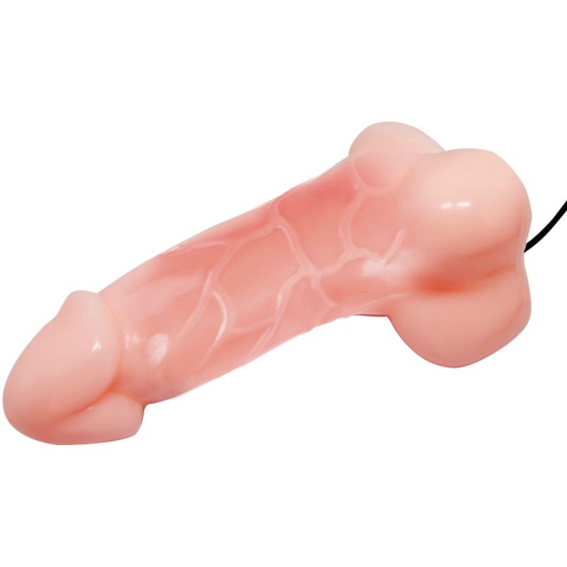 BAILE Natural Barbara realistisk vibrator med sugkopp 21 cm