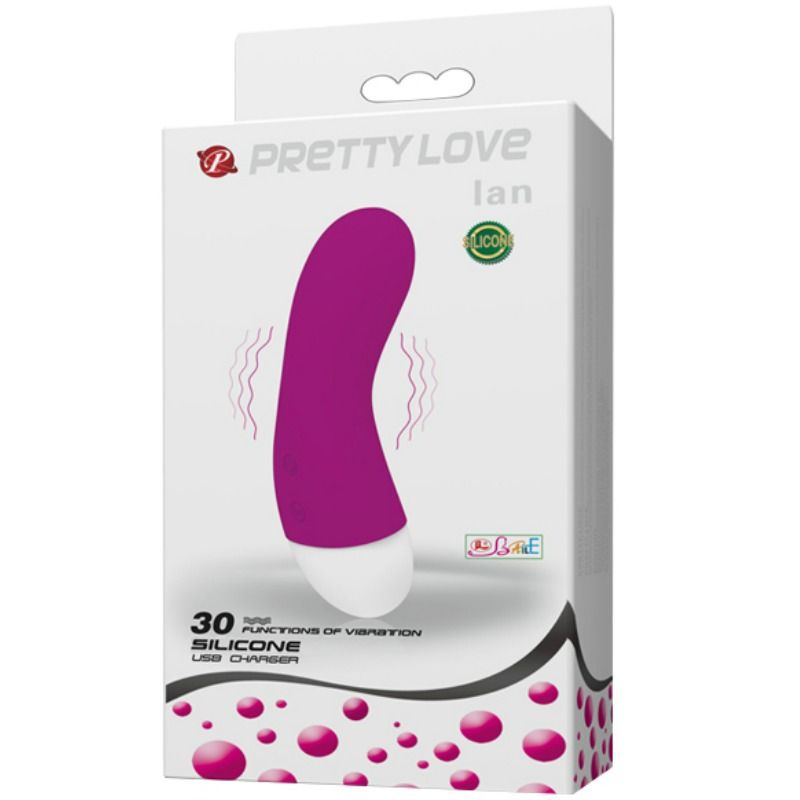 G-punkts vibrator i silikon med 30 hastigheter