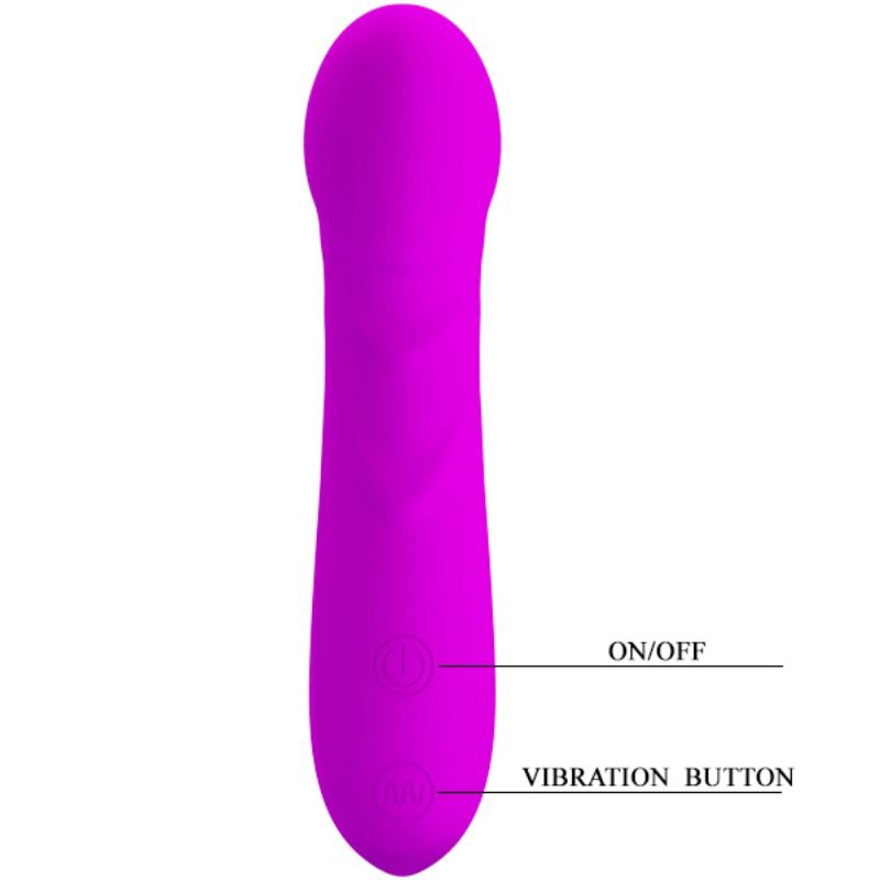 Silikon G-punktsmassager vibrator Reuben