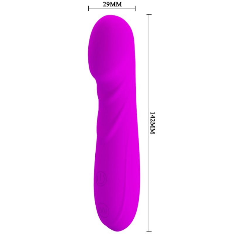 Silikon G-punktsmassager vibrator Reuben