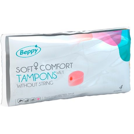 BEPPY - SOFT COMFORT TAMPONS WET 4 ENHETER