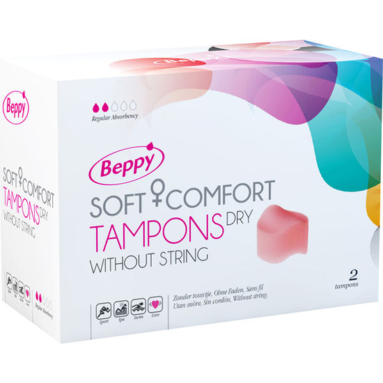 BEPPY - Soft-Comfort tamponger Dry 2 enheter