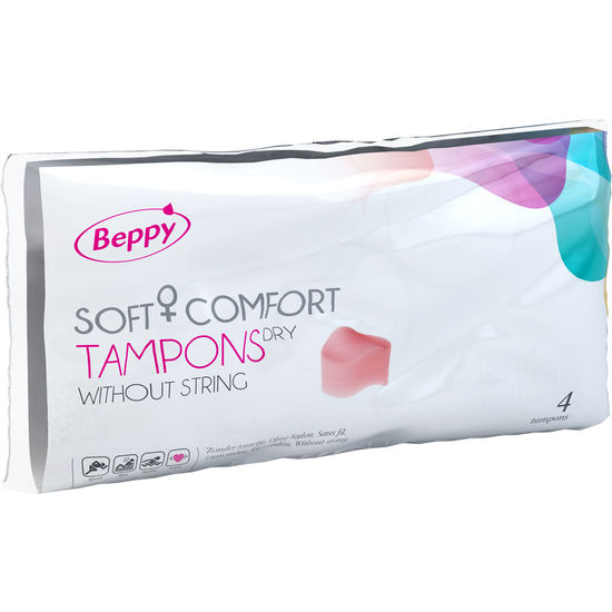 BEPPY - SOFT-COMFORT TAMPONS DRY 4 ENHETER
