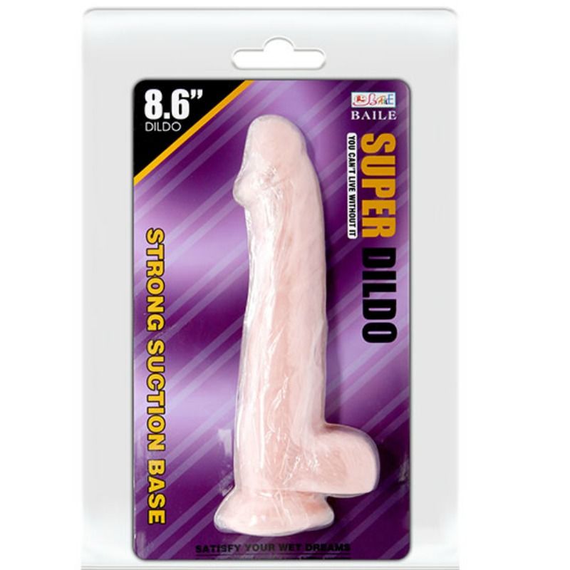 BAILE Super Realistisk Dildo 22 cm