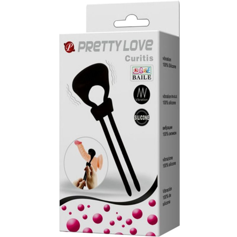 Pretty Love Curitis vibratorring för män