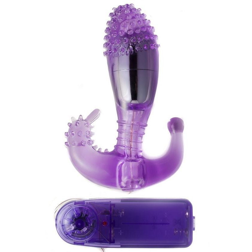 BAILE Lilac vaginal och anal stimulator med vibration