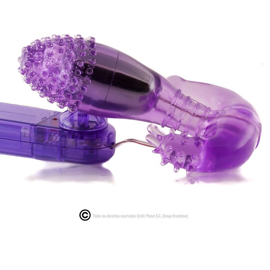 BAILE Lilac vaginal och anal stimulator med vibration