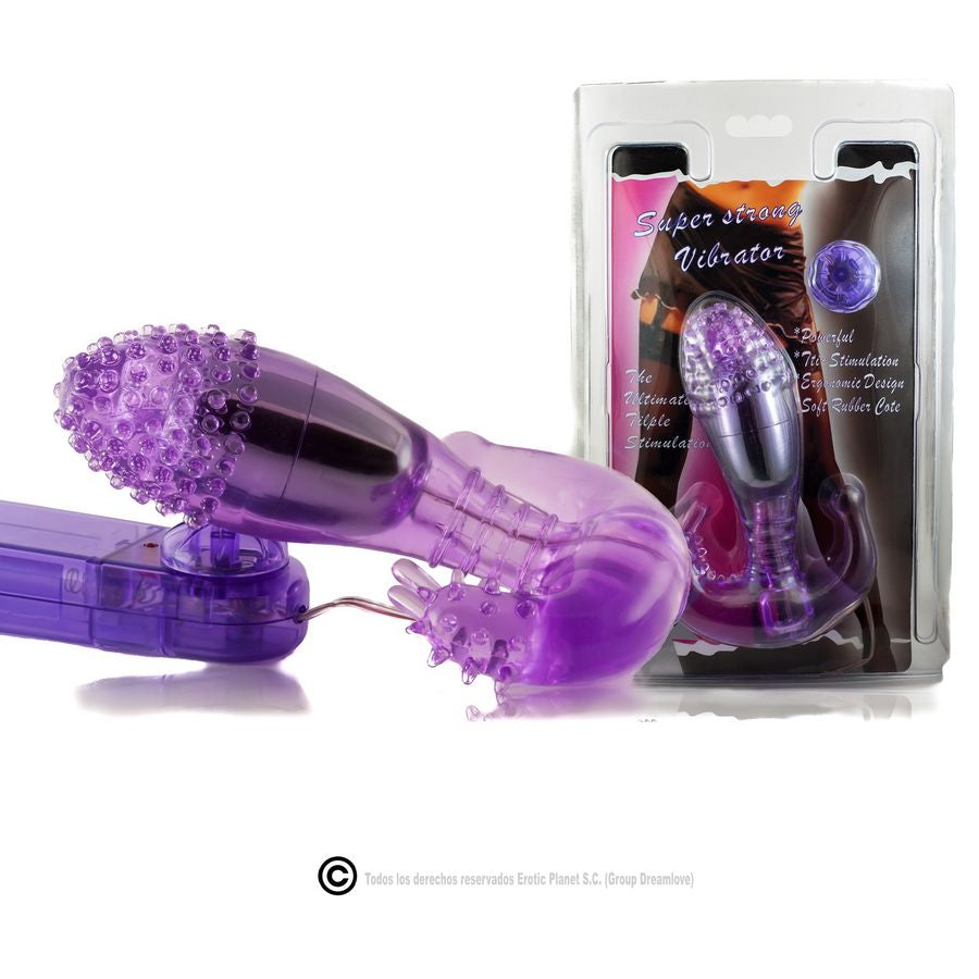 BAILE Lilac vaginal och anal stimulator med vibration