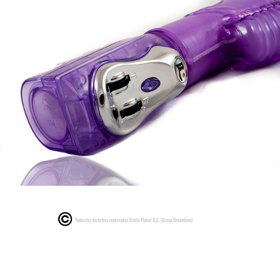 LILAC RABBIT UP & DOWN ROTATOR SUPERSTIMULATOR