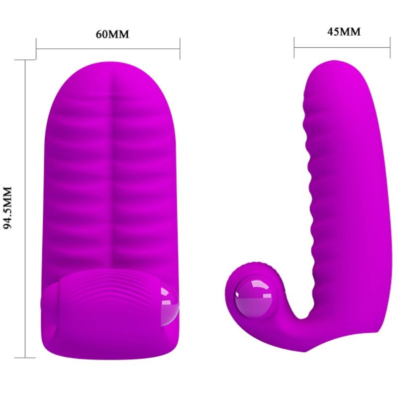 Pretty Love Abbott Lilac fingertopp vibrator