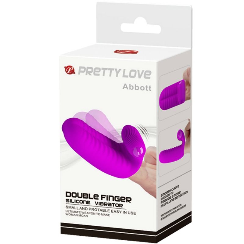 Pretty Love Abbott Lilac fingertopp vibrator