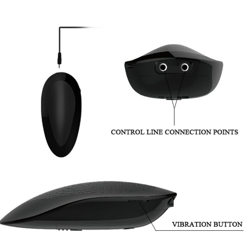 BAILE Oliver realistisk dildo med vibration