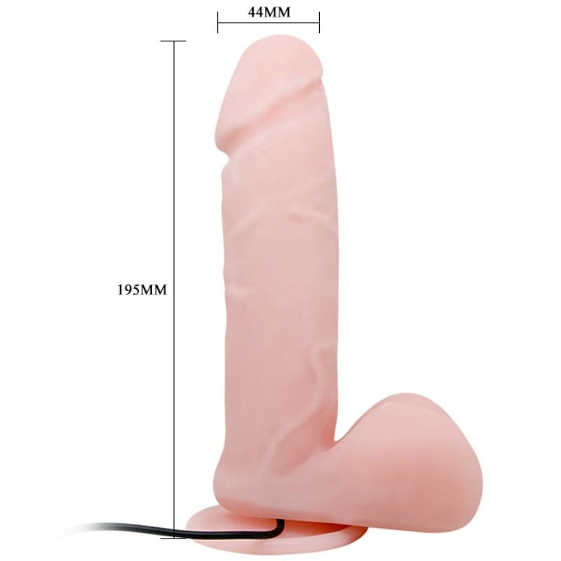BAILE Oliver realistisk dildo med vibration