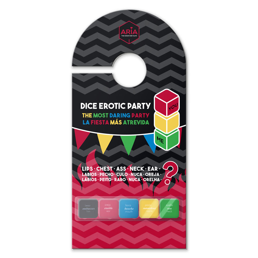 Spel med ARIA DICE EROTIC PARTY PLAY